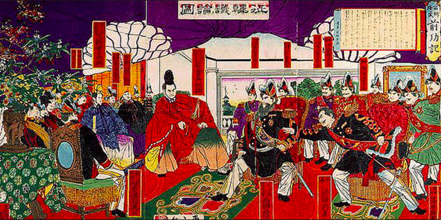 ToKugawa Shogunate ends