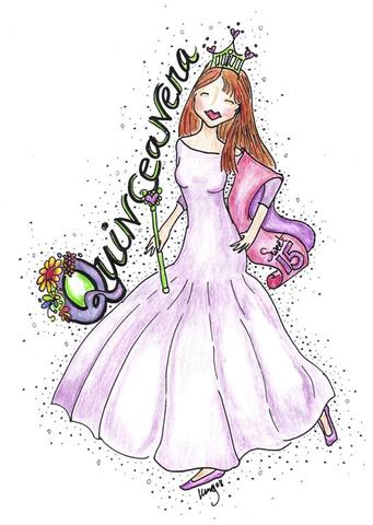 I had my quinceanera