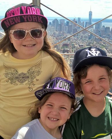 My New York holiday at the top of the Empire State buiding