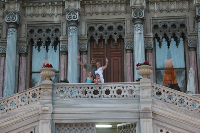 go to our first palace in Istanbul, Turkey