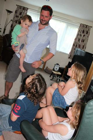 Meet our cousin for the first time