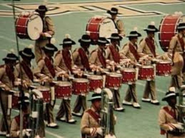 Snare Drums in Drum and Bugle Corps