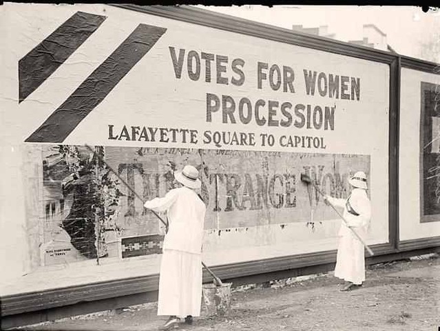 Comgressional Union work for women's right to vote
