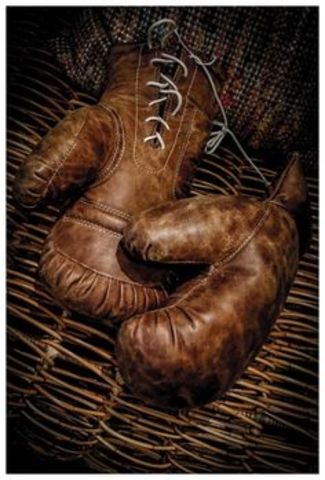 first boxing gloves