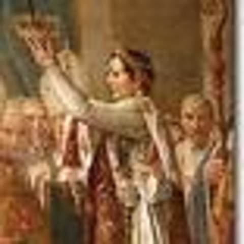 Napoleon Crowns Himself Emperor