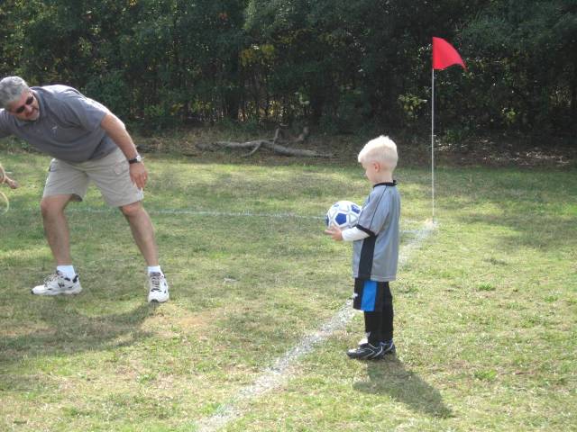 2 squared years old- I started playing soccer