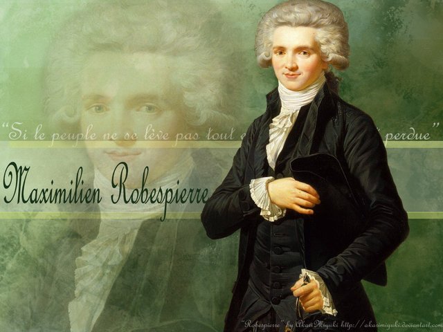 The Execution of the "Incorruptable one" (Maximilien Robespierre)