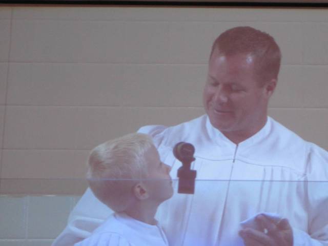 7.75 years old- I got baptized