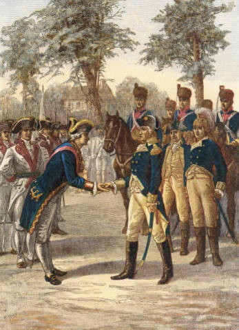 French Formally Ally with the Americans during the American Revolution
