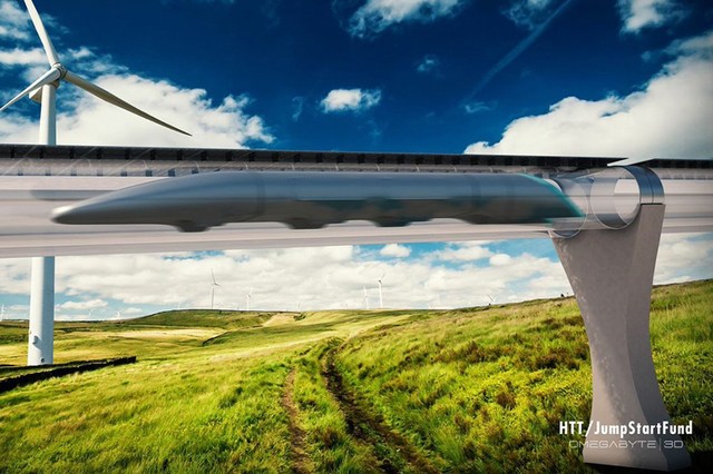 Elon Musk introduces hyperloop