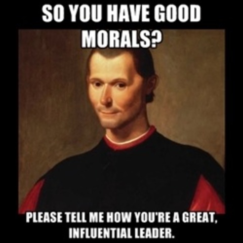 Machiavelli writes the prince