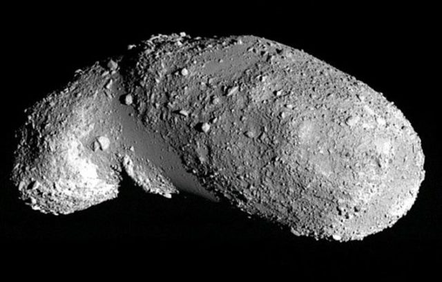 2010-First sample of an asteroid brought back to earth by Japan