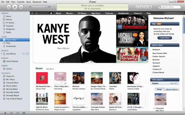 Apple creates iTunes Store.