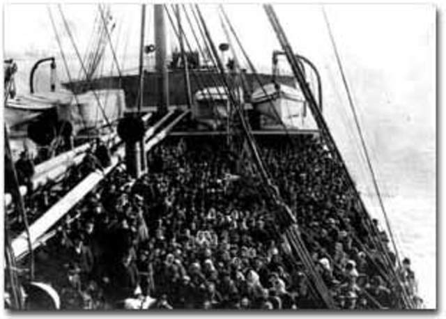 Immigration increases in the United States