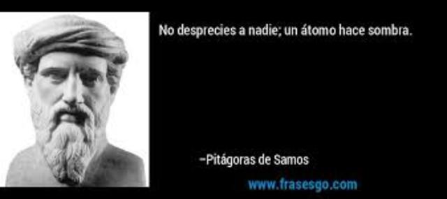 Pitagoras 580-500 a. de C.