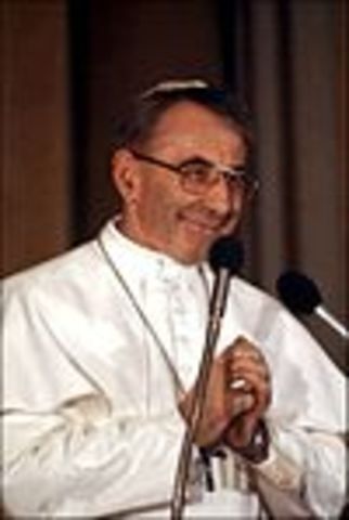 Proclamación Papa Siervo de Dios Juan Pablo I