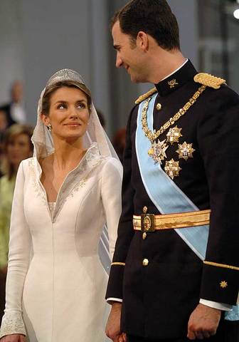 Boda del Pincipe Felipe con Letizia