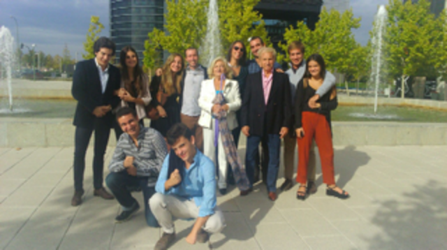 Comida familiar y de celebración por el 80 cumpleaños de mi abuela.