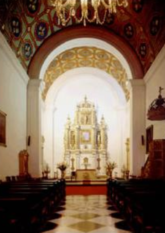 La capilla de la bordadita es destruida tras un terremoto
