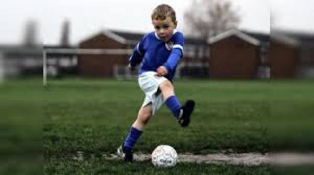 first time to play soccer