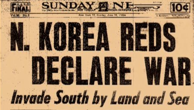 Korean War Begins