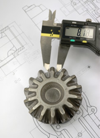 Moldeo En Arena De Piezas De Fundición Gris