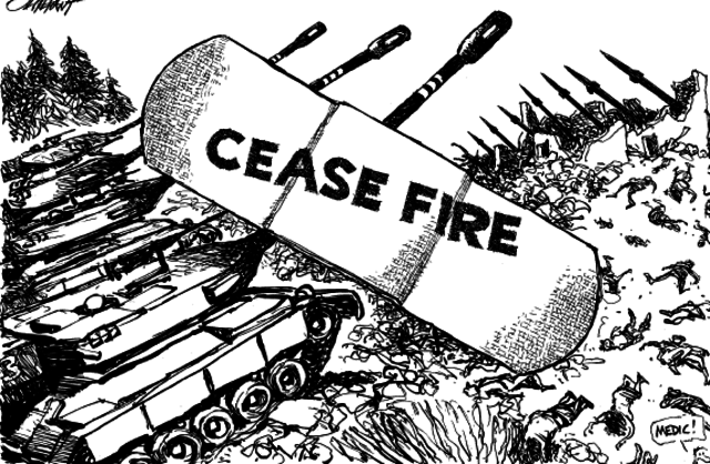 Cease Fire is Signed