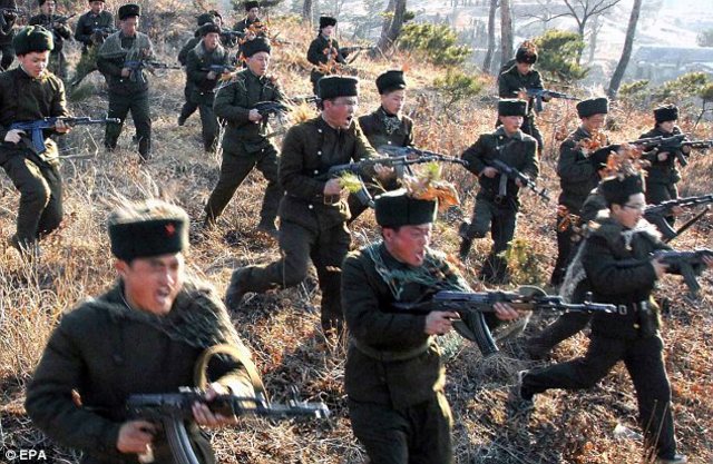 Korean War begins/North Korean troops attack South Korea