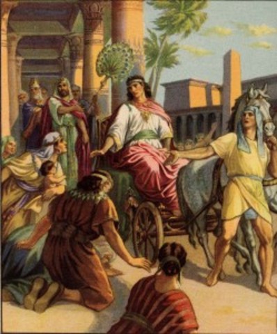 Joseph became the second in command of Egypt