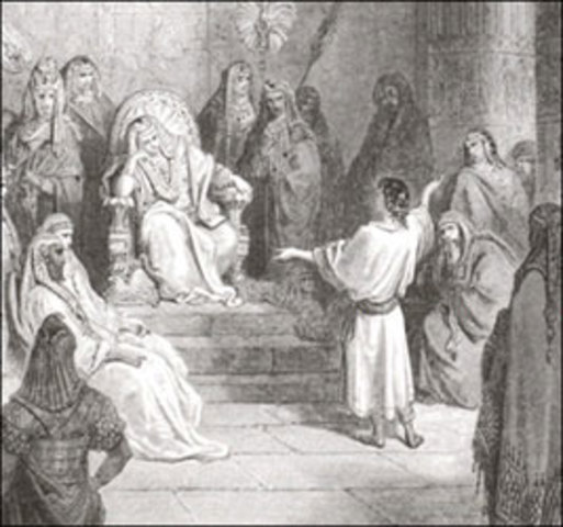 Joseph interprets Pharaoh's dream