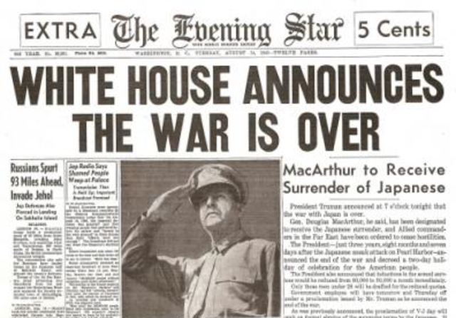 World War II Ends