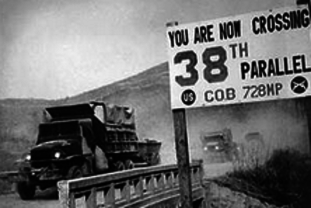 UN and South Korea troops cross the border into North Korea