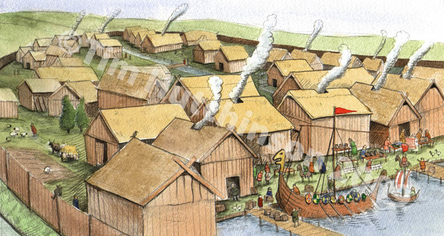 vikings discover america