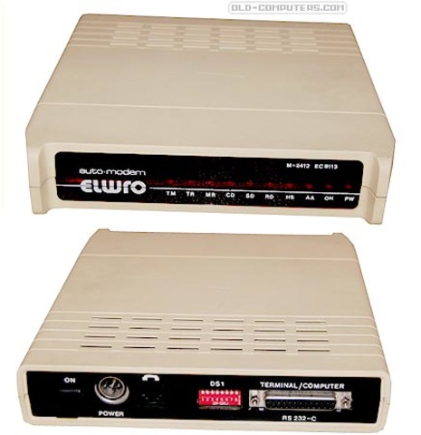 The first computer modem is invented