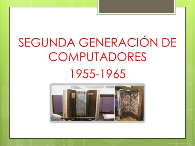 SEGUNDA GENERACIÓN