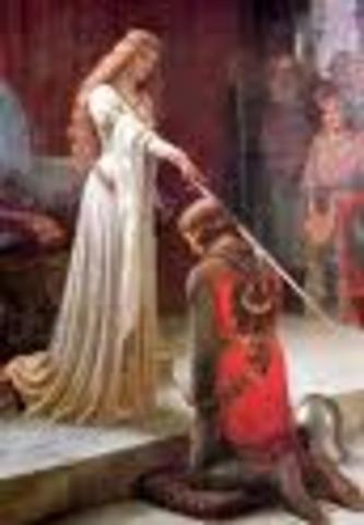 Knighted by Emperor Charles VI