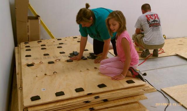 bulding the new studo