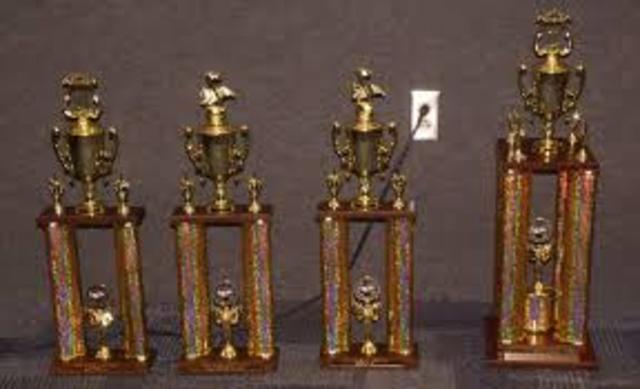 Our First trophies
