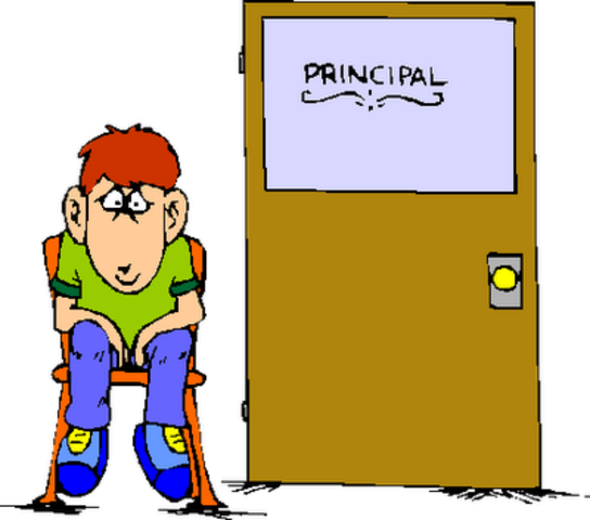 First Time Going to the Office in School.