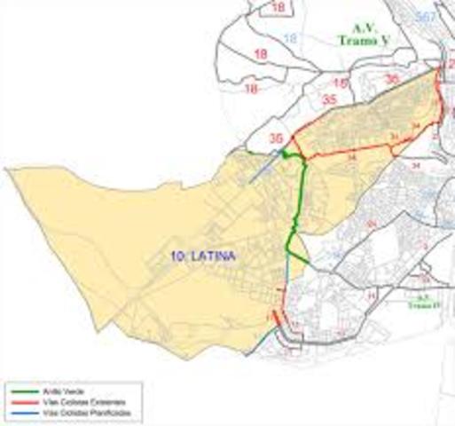 Creación distrito La Latina