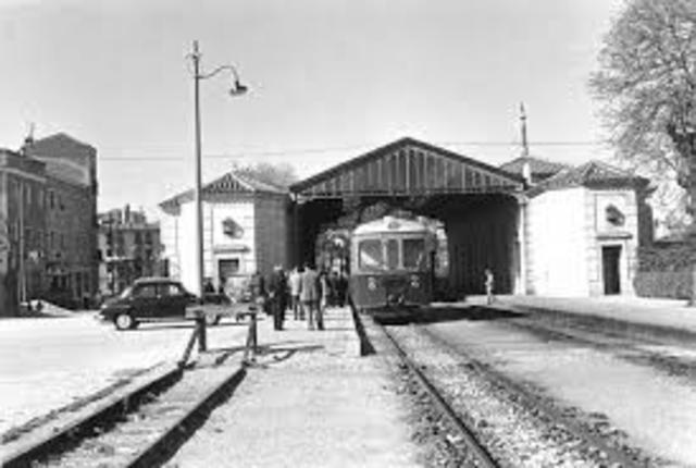 Construcción Estación de Goya