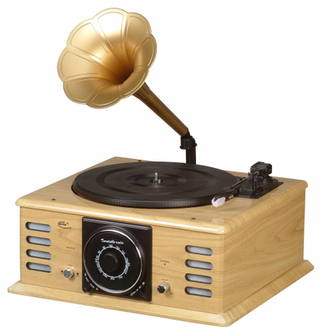 El primer tocadiscos