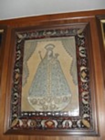Virgen del rosario advocación de la bordadita