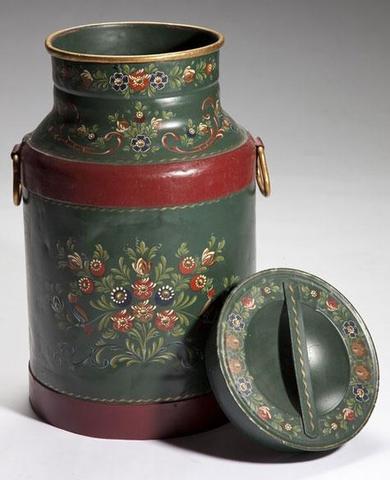 European Metal Milk Containers