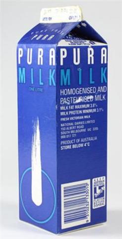 Paper/Wax Milk Container