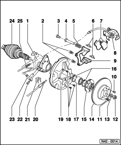 First wheel braking system invented