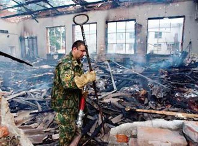 Russia school Siege in Beslan, Russia