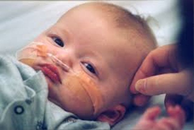 I was born with pneumonia