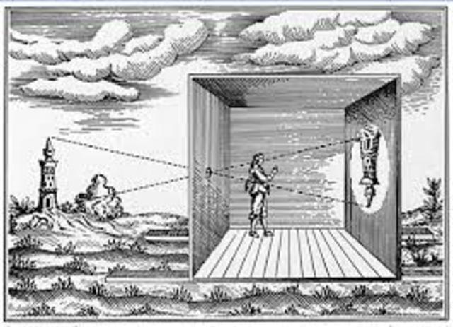 First use of the camera obscura