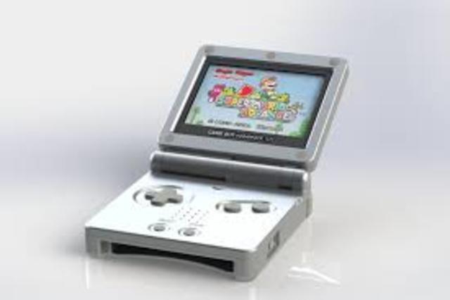LANZAMIENTO DE GAME BOY ADVANCE SP